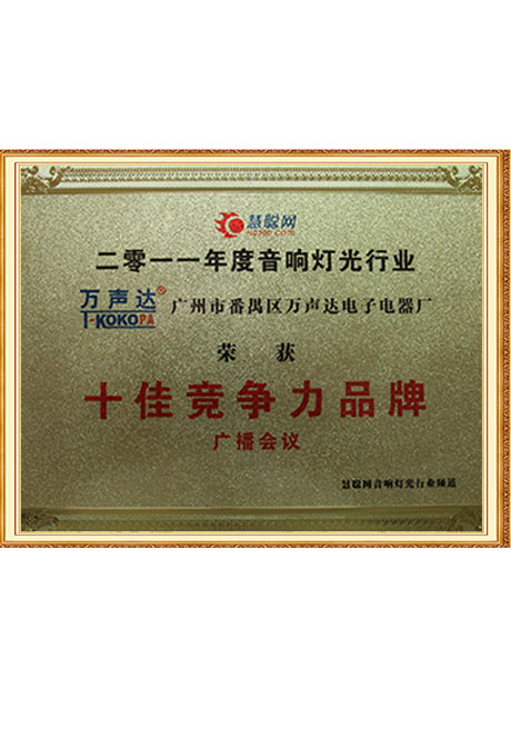 Certificate Of Honor